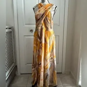 ted baker london ansa pleated dress